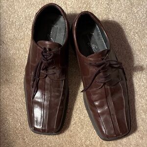 Giorgio Brutini Men's Dark Brown Oxfords SIZE 8